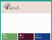 Tablet Screenshot of mtolivepreschool.net